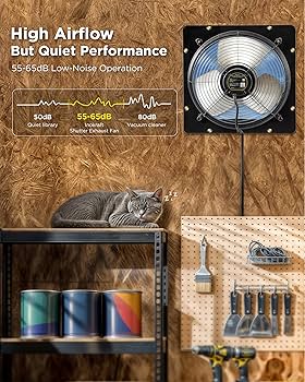 Amazon.com - InoKraft Shutter Exhaust Fan with Wireless